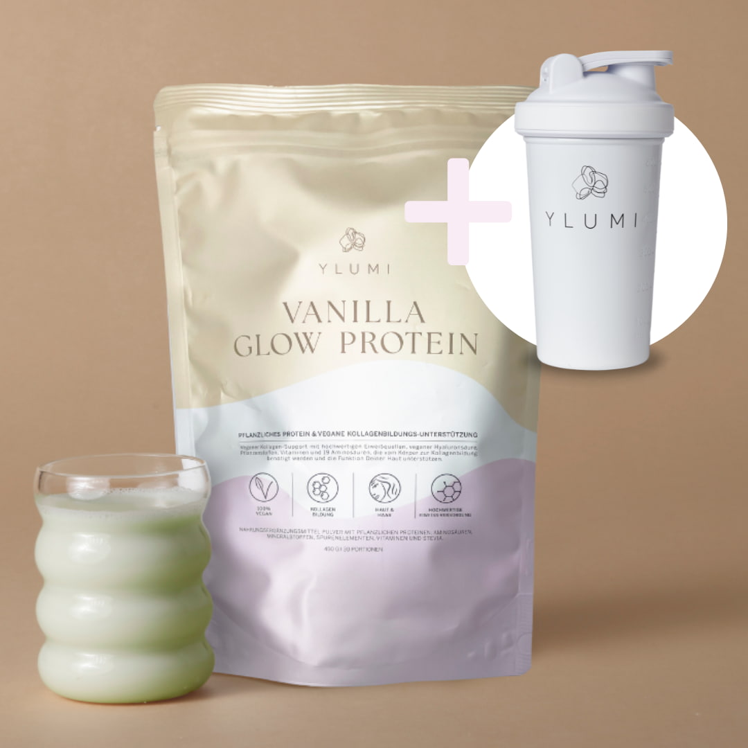 Vanilla Glow Protein + Shaker