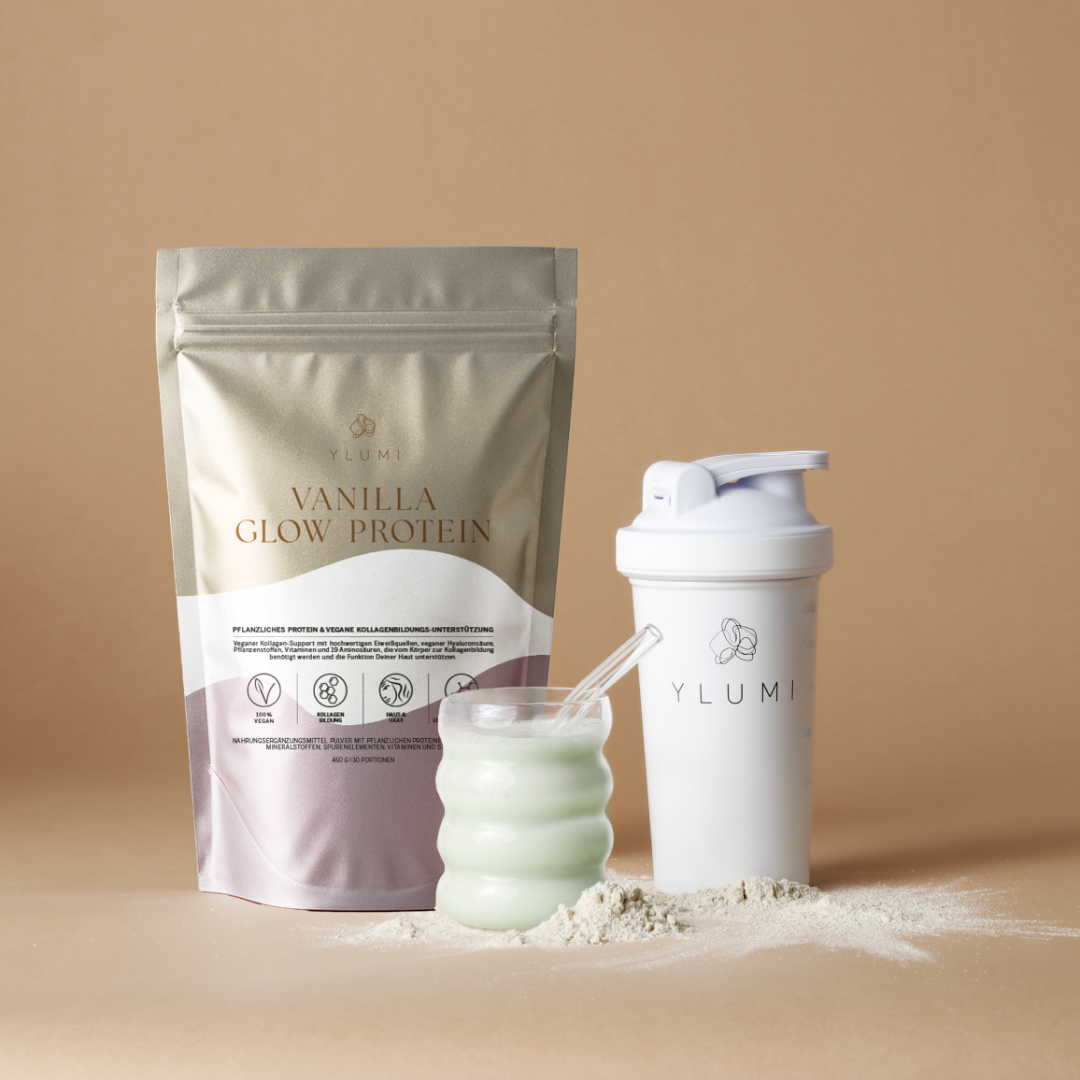 Vanilla Glow Protein + Shaker