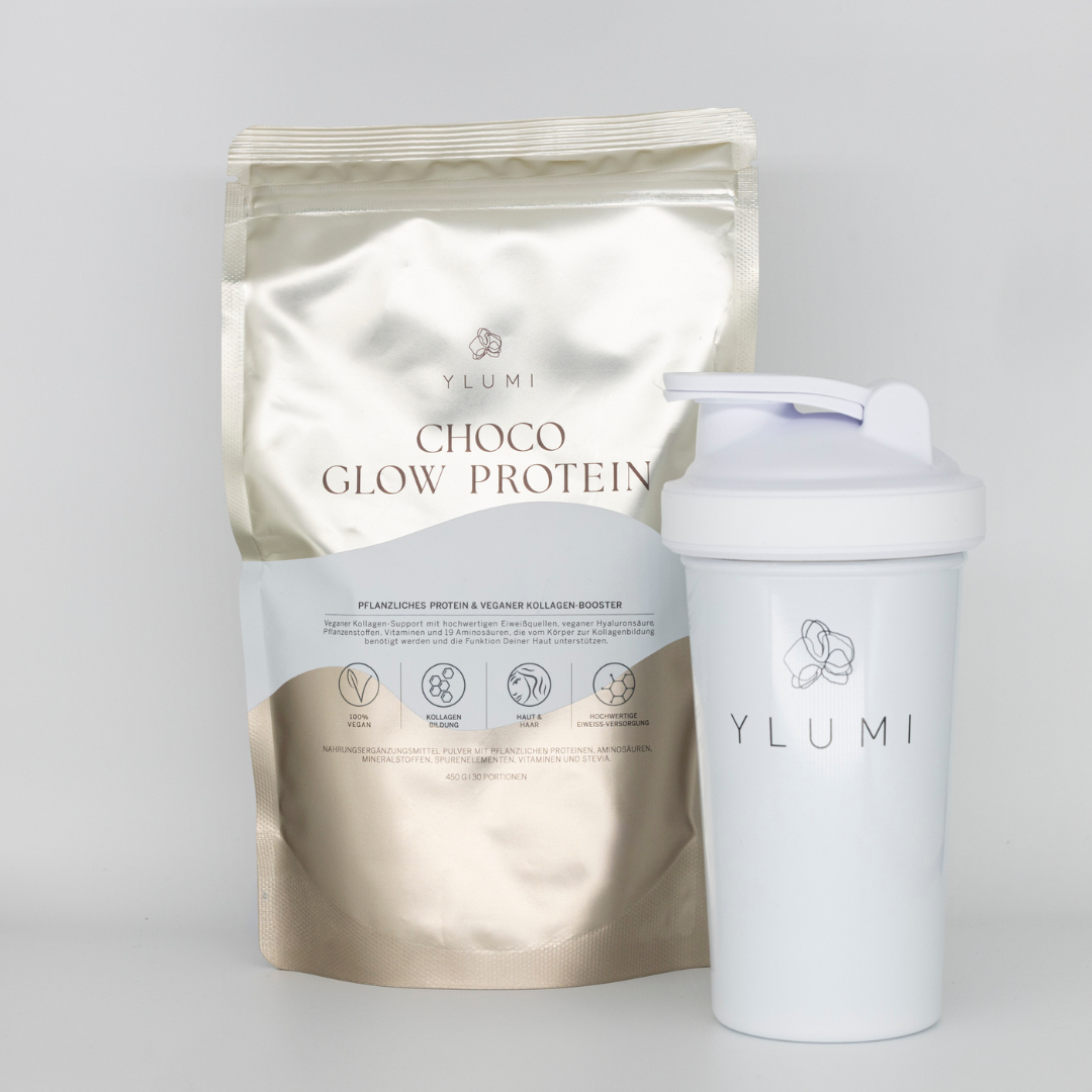 CHOCO GLOW PROTEIN + SHAKER